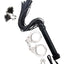 Nasstoys Bondage Whip,feather and Cuffs - Black