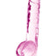 Naturally Yours Crystalline Dildo - Pink/Rose - 8in