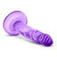 Naturally Yours Mini Dildo - Purple - 5in