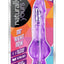 Naturally Yours Mr. Right Now Vibrating Dildo - Purple - 6.5in