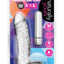 Naturally Yours Vibrating Ding Dong Dildo - Clear - 6.5in