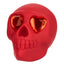 Naughty Bits Bone Head Rechargeable Silicone Massager - Red