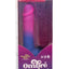 Naughty Bits Ombre Hombre XL Rechargeable Silicone Vibrating Dildo - Multicolor - XLarge