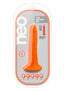 Neo Dual Density Dildo - Neon Orange/Orange - 6in