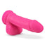 Neo Dual Density Dildo - Neon Pink/Pink - 8in