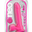 Neo Dual Density Dildo - Neon Pink/Pink - 8in