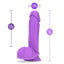 Neo Dual Density Dildo - Neon Purple/Purple - 8in