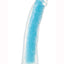 Neo Elite Glow In The Dark Dildo - Blue/Glow In The Dark - 7.5in