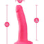 Neo Elite Silicone Dual Density Dildo - Pink - 6in