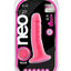 Neo Elite Silicone Dual Density Dildo - Pink - 6in