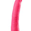 Neo Elite Silicone Dual Density Dildo - Neon Pink/Pink - 7.5in