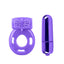 Neon Silicone Vibrating Couples - Purple - 3 Piece Kit