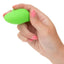 Neon Vibes The Ecstasy Vibe Rechargeable Silicone Vibrator - Green