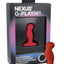 Nexus G-Play+SM Rechargeable Silicone Vibrator - Red - Small