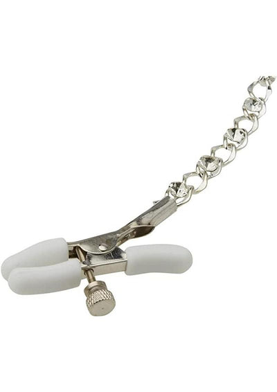 Nipple Play Crystal Chain Nipple Clamp Adjustable