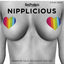 Nipplicious Rainbow Nipple Pasties - 2 Pairs - Multicolor