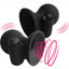 Nipplicious Vibrating Nipple Cups - Black