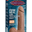 Noches Latina Pene Real Con Testiculos Dildo - Caramel - 8in