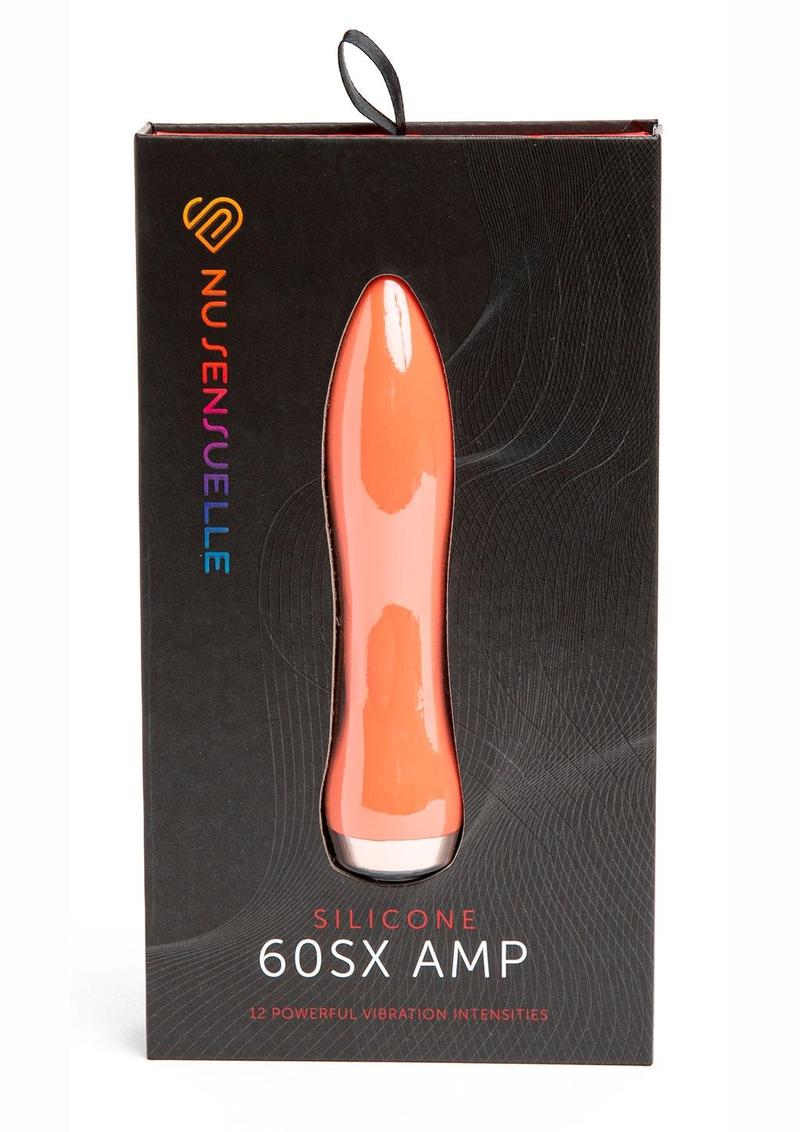Nu Sensuelle 60sx Amp Silicone Rechargeable Bullet