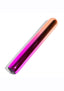 Nu Sensuelle Aluminium Rumba Rechargeable Warming Bullet - Metal/Multicolor/Rainbow