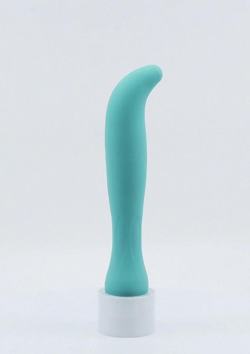 Nu Sensuelle Baelii Xlr8 Rechargeable Silicone G-Spot Vibrator - Blue/Electric Blue