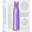 Nu Sensuelle Bunnii Rechargeable Silicone Vibrator - Purple