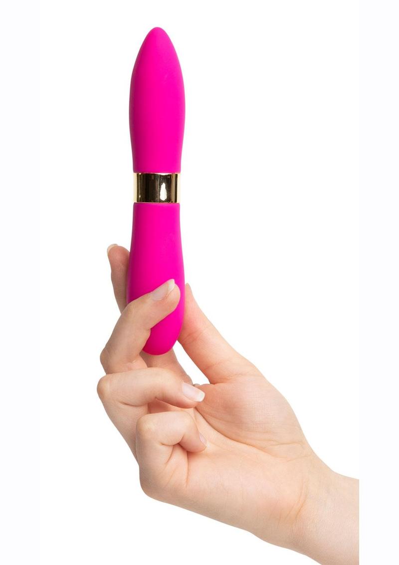 Nu Sensuelle Deux Silicone Rechargeable Bullet - Magenta/Pink/Rose Gold