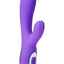 Nu Sensuelle Femme Luxe Rechargeable Silicone Rabbit Vibrator - Purple