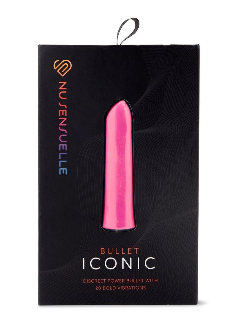 Nu Sensuelle Iconic Rechargeable Silicone Bullet