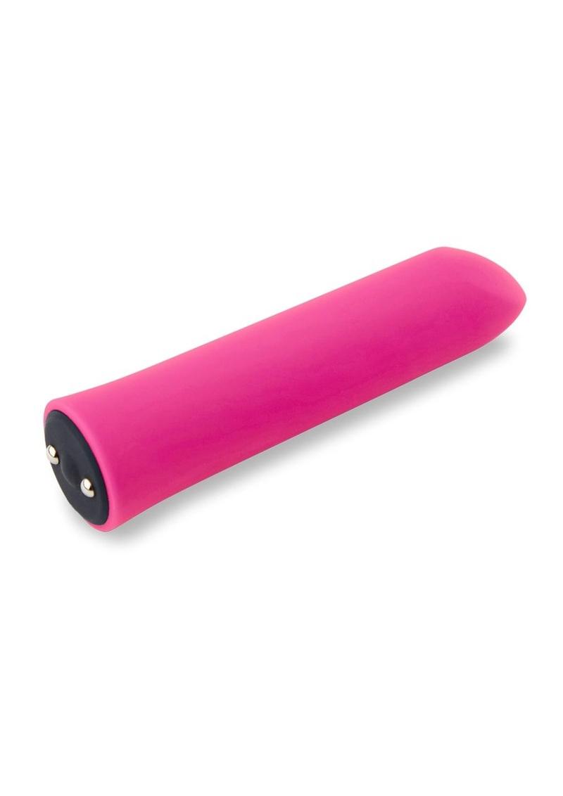 Nu Sensuelle Iconic Rechargeable Silicone Bullet - Deep Pink/Pink