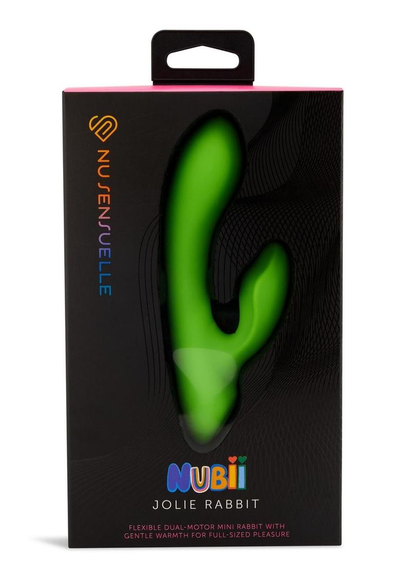 Nu Sensuelle Jolie Nubii Rechargeable Silicone Mini Heating Rabbit