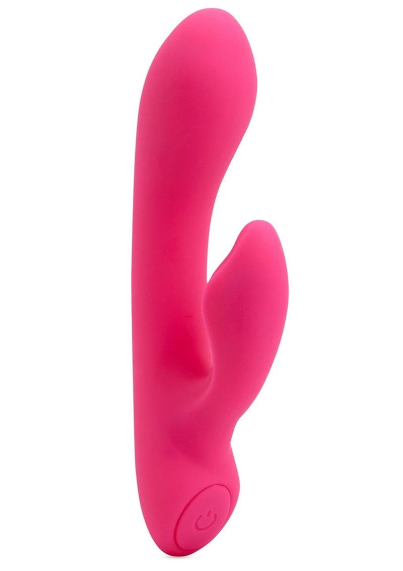 Nu Sensuelle Jolie Nubii Rechargeable Silicone Mini Heating Rabbit - Pink