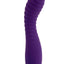 Nu Sensuelle Lola Nubii Flexibile Rechargeable Silicone Warming Vibrator - Purple/Silver