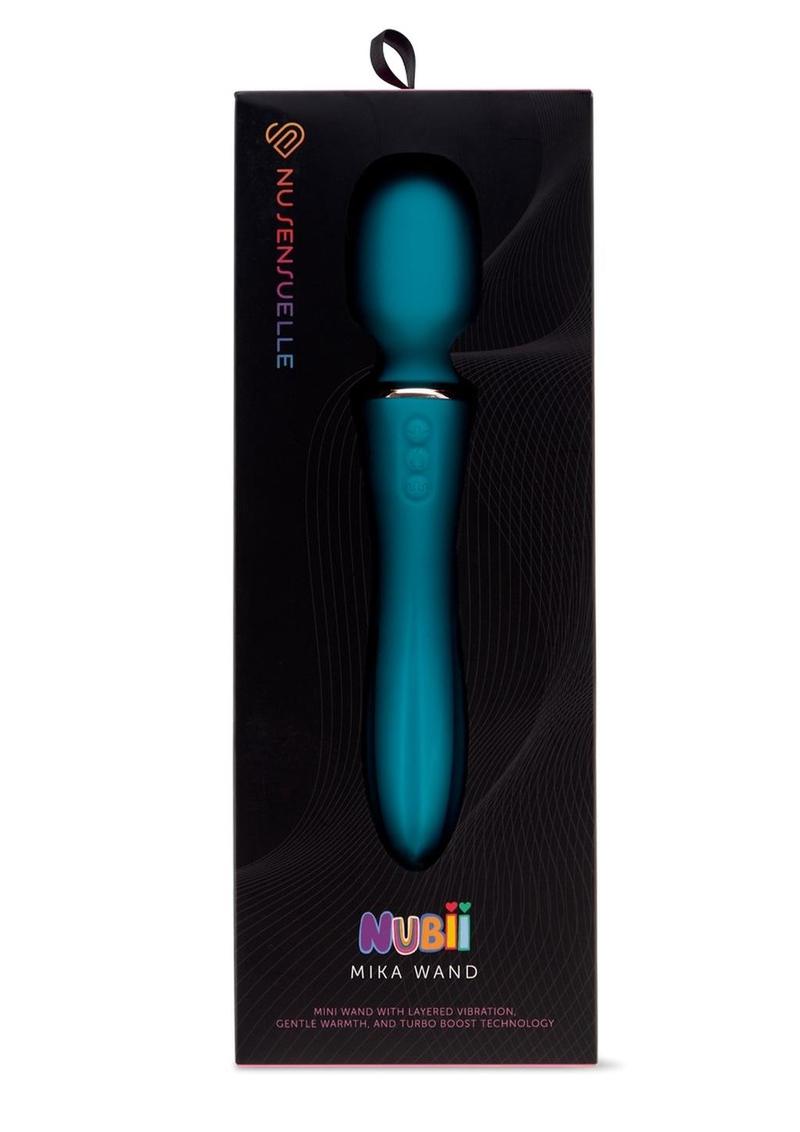 Nu Sensuelle Mika Nubii Rechargeable Silicone Mini Wand