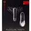 Nu Sensuelle Pleasure Panty Rechargeable Silicone Remote and Bullet Panty Vibe - Black