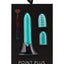 Nu Sensuelle Point Plus Rechargeable Silicone Bullet - Blue/Tiffany Blue