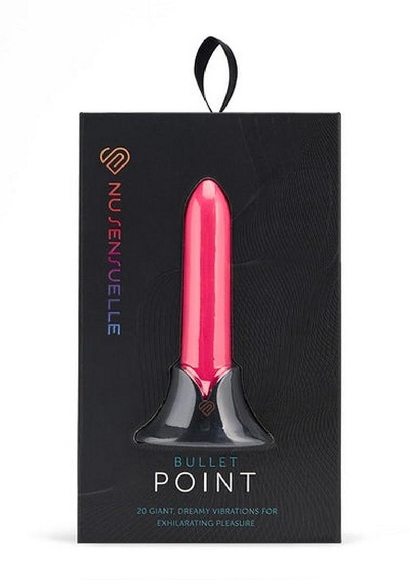 Nu Sensuelle Point Rechargeable Silicone Bullet