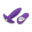 Nu Sensuelle Remote Control Mini-Plug Rechargeable Silicone Vibrating Plug - Purple
