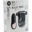 Nu Sensuelle Silicone Bullet Ring Xlr8 Rechargeable Vibrating Cock Ring with Remote Control - Black