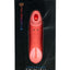 Nu Sensuelle Trinitii Triple Action Suction Flickering Silicone Tongue - Coral/Orange
