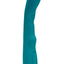 Nu Sensuelle Vivi Rechargeable Silicone Double Tapping Vibe with Clitoral Stimulation - Emerald/Green