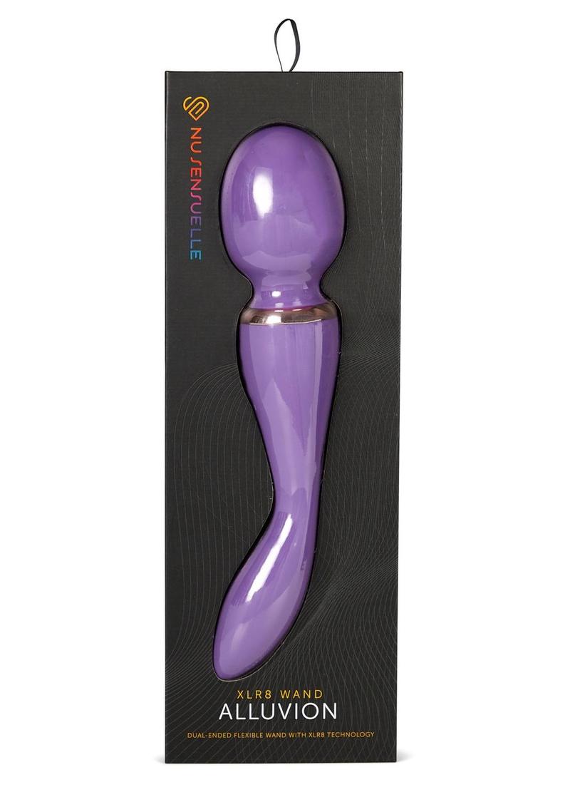 Nu Sensuelle Xlr8 Alluvion Silicone Rechargeable Wand Massager