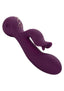 Obsession Fantasy Rechargeable Silicone Rabbit Vibrator - Purple