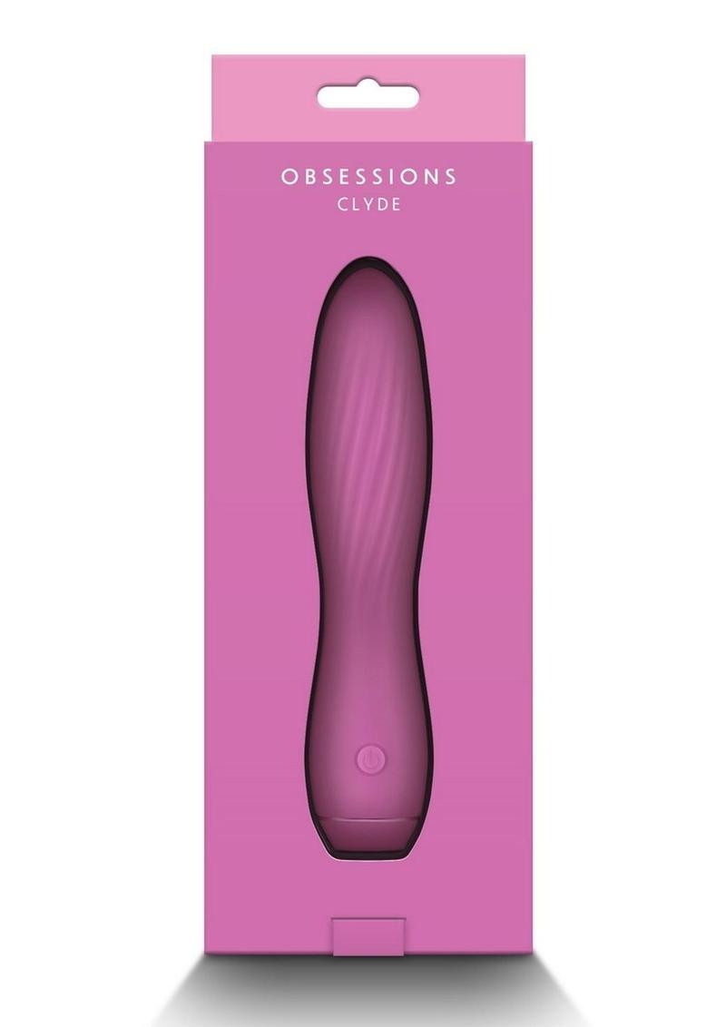 Obsessions Clyde Rechargeable Silcone Vibrator - Pink