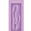 Obsessions Juliet Rechargeable Silicone Rabbit Vibrator - Lavender/Purple