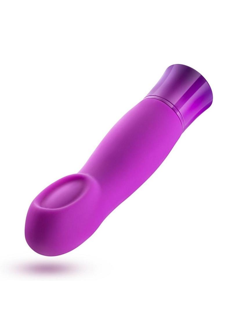 Oh My Gem Charm Rechargeable Silicone Vibrator - Amethyst