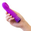 Oh My Gem Charm Rechargeable Silicone Vibrator - Amethyst