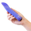 Oh My Gem Enrapture Rechargeable Silicone G-Spot Vibrator - Tanzanite