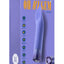 Oh My Gem Enrapture Rechargeable Silicone G-Spot Vibrator - Tanzanite - Blue