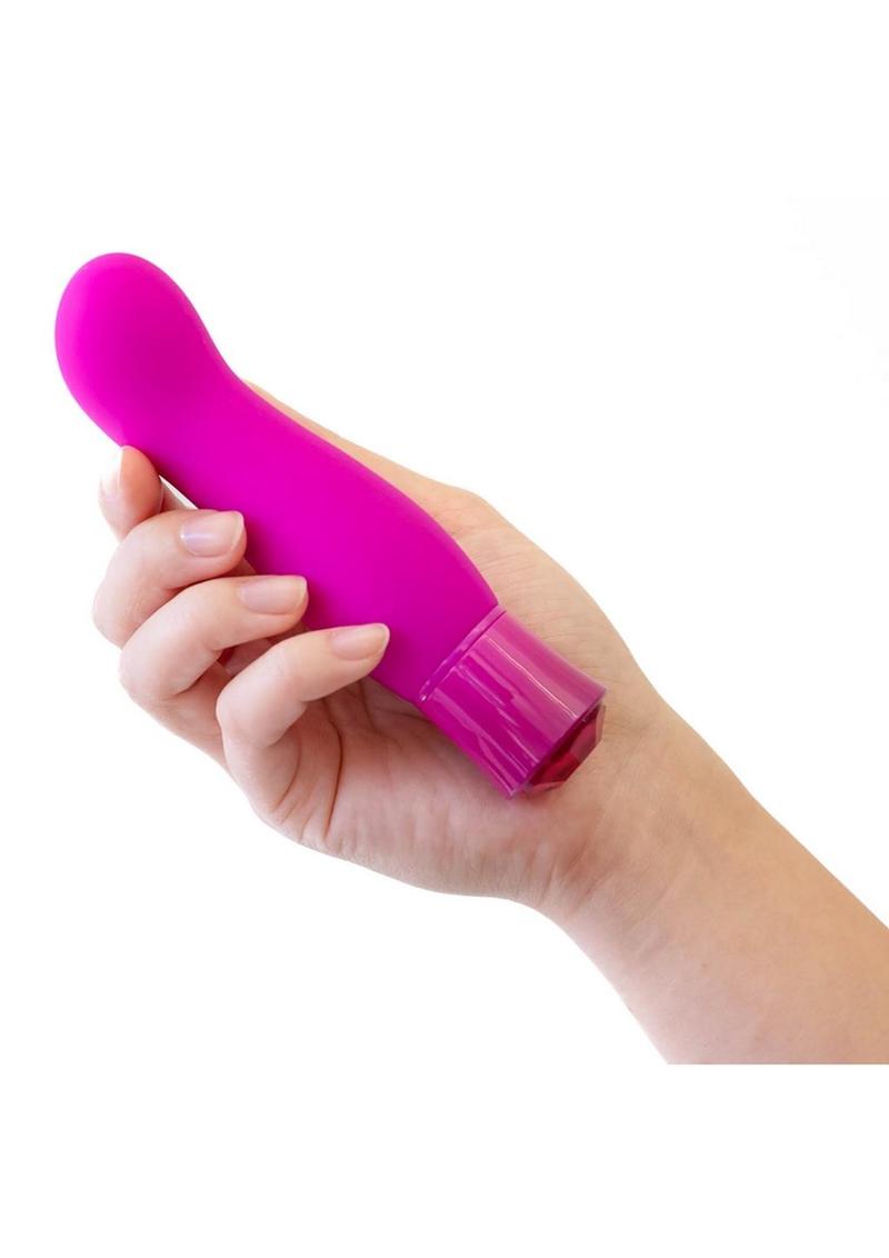 Oh My Gem Exclusive Rechargeable Silicone G-Spot Vibrator - Tourmaline